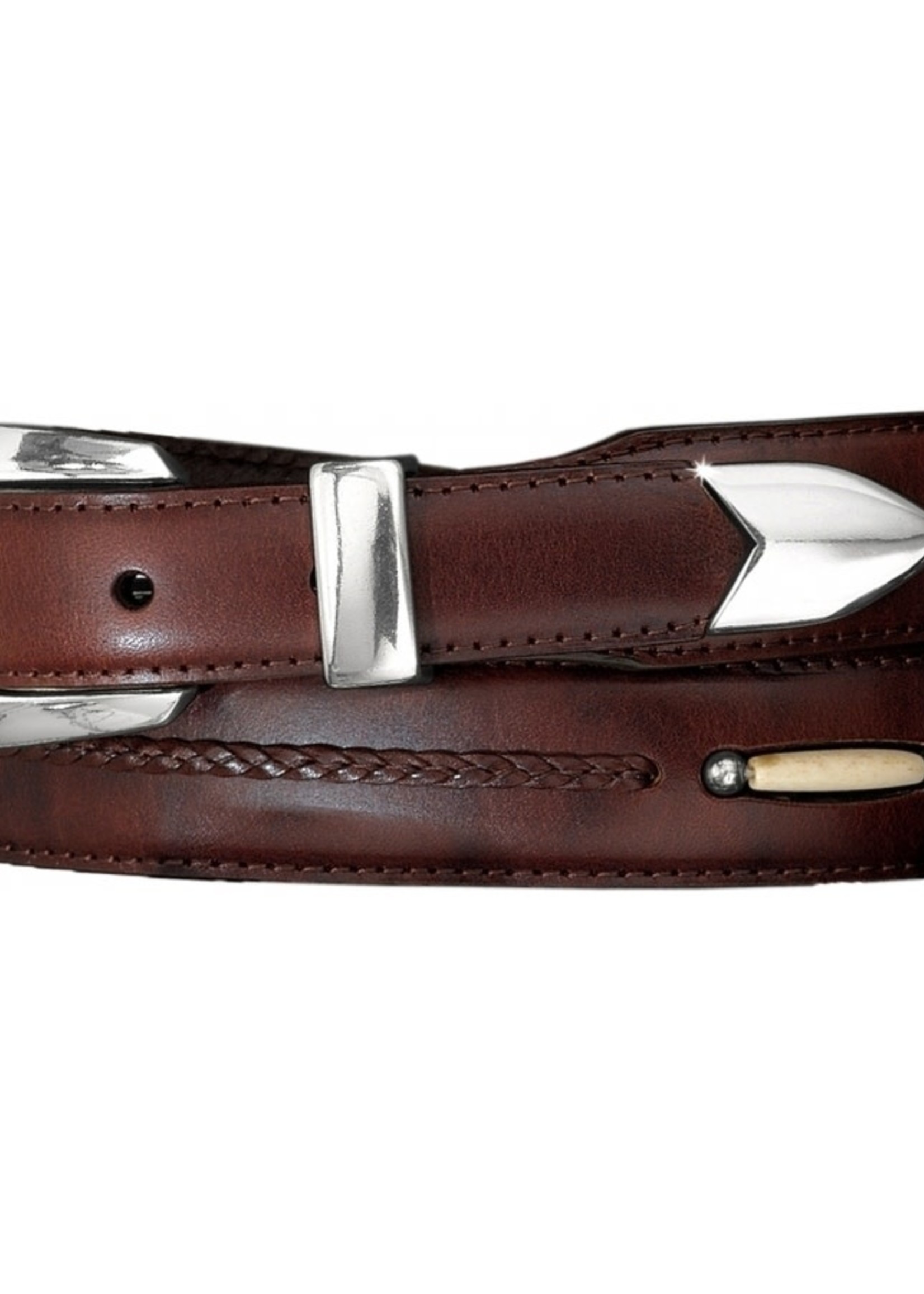 Brighton Toronto Taper Belt: Brown