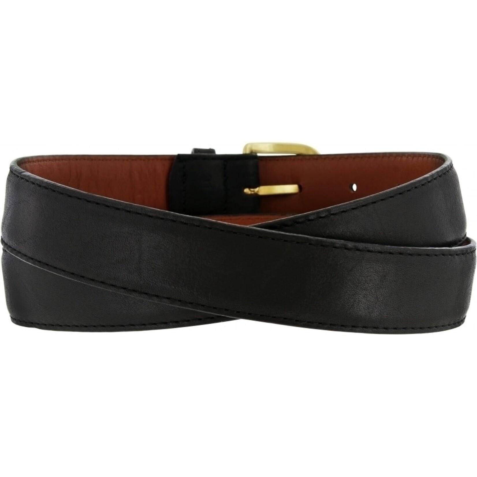 Brighton Aniline Basic Dress Belt: Black