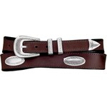 Brighton Taper Ornament Belt: Brown