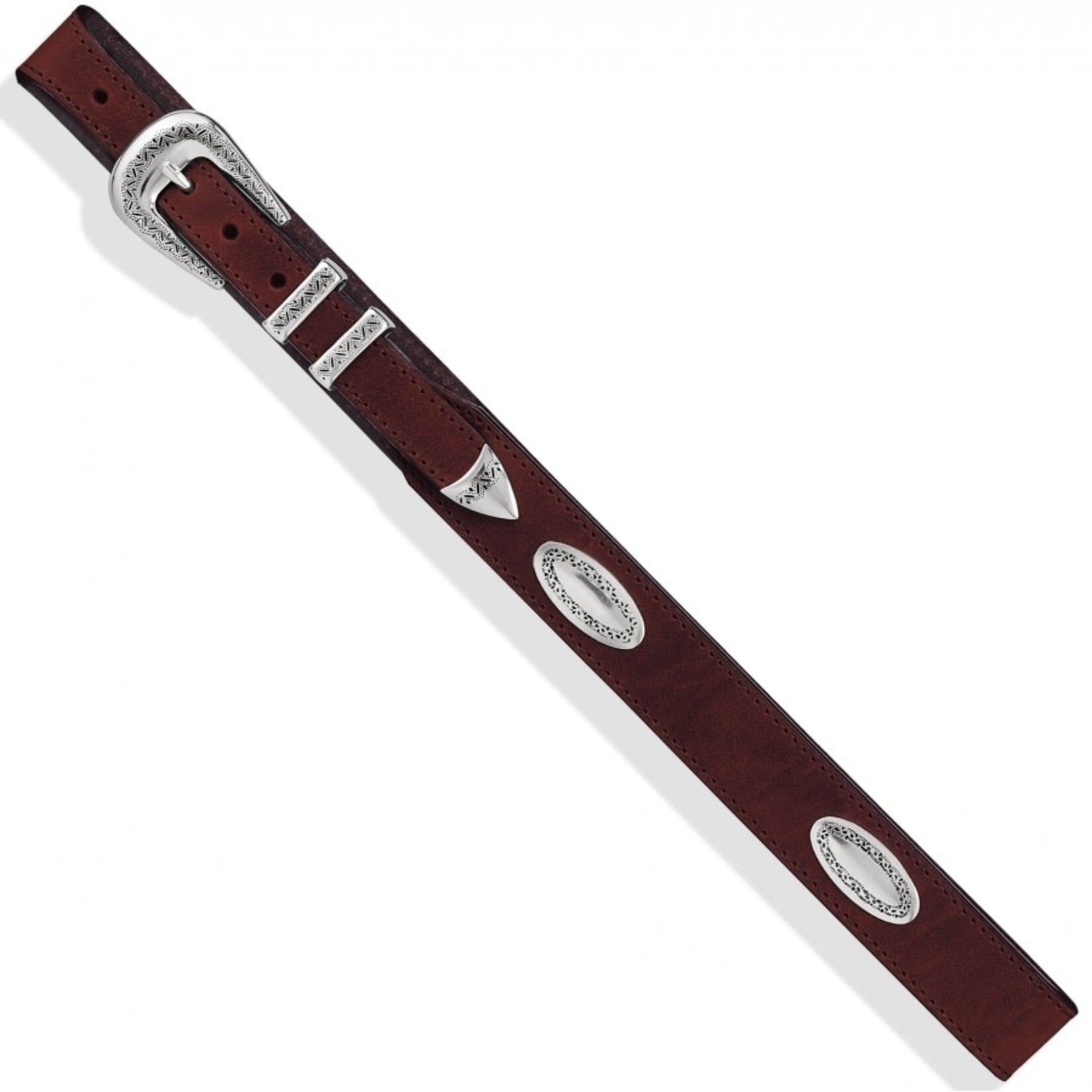 Brighton Taper Ornament Belt: Brown