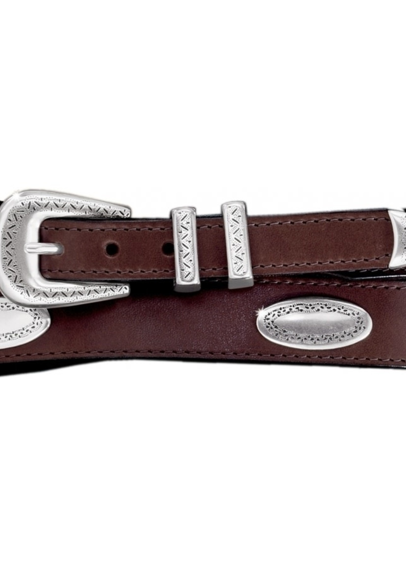 Brighton Taper Ornament Belt: Brown