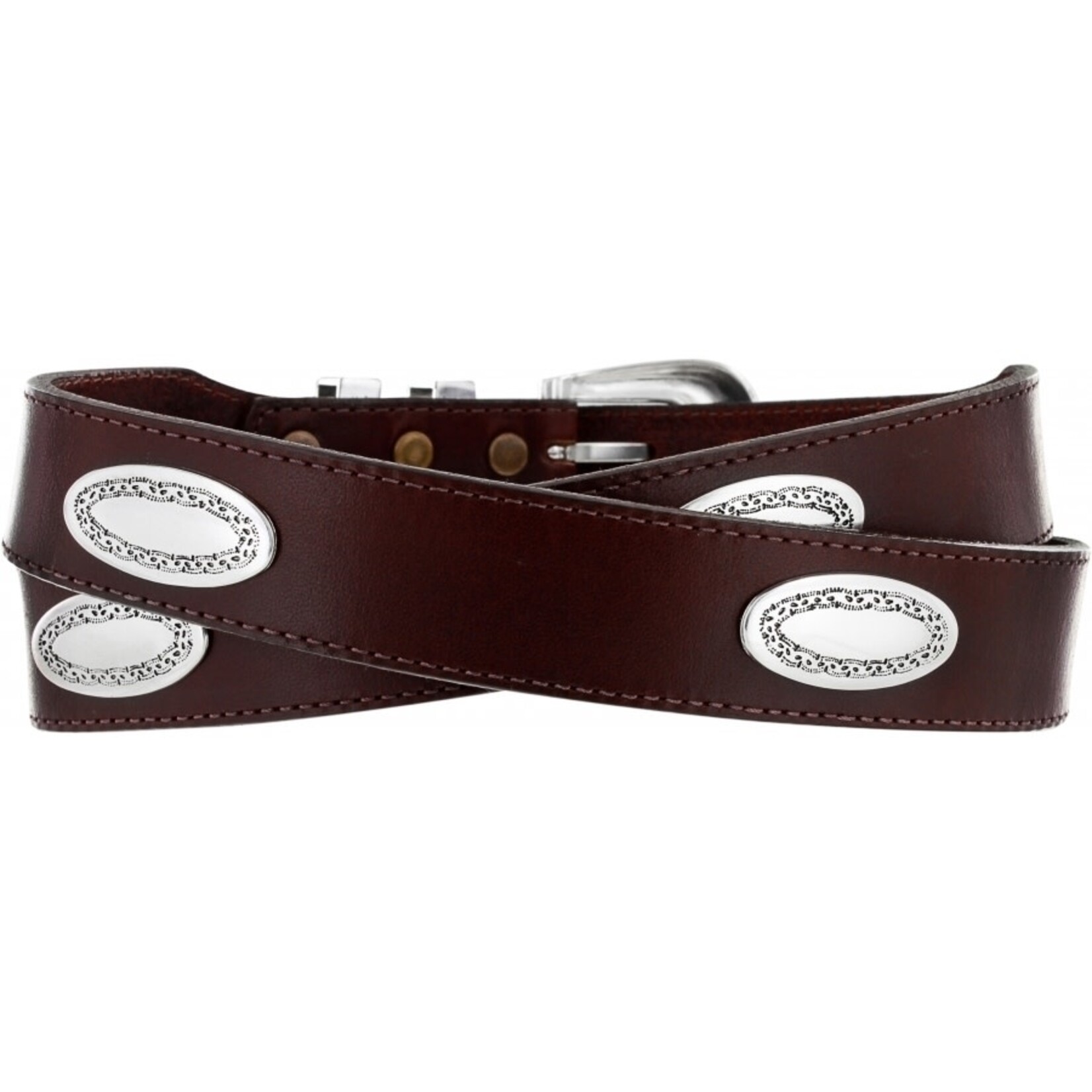 Brighton Taper Ornament Belt: Brown