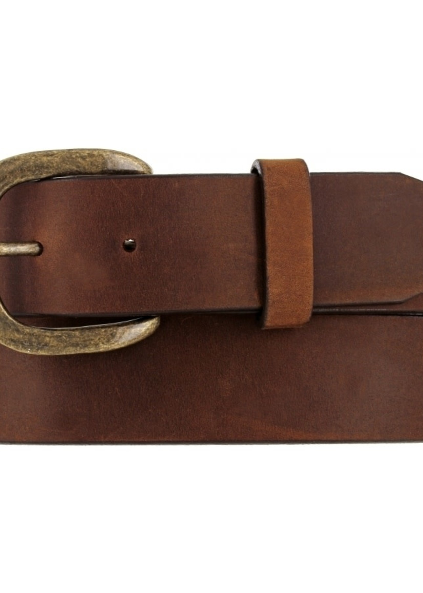 Brighton Justin Work  Basic Belt: Bark