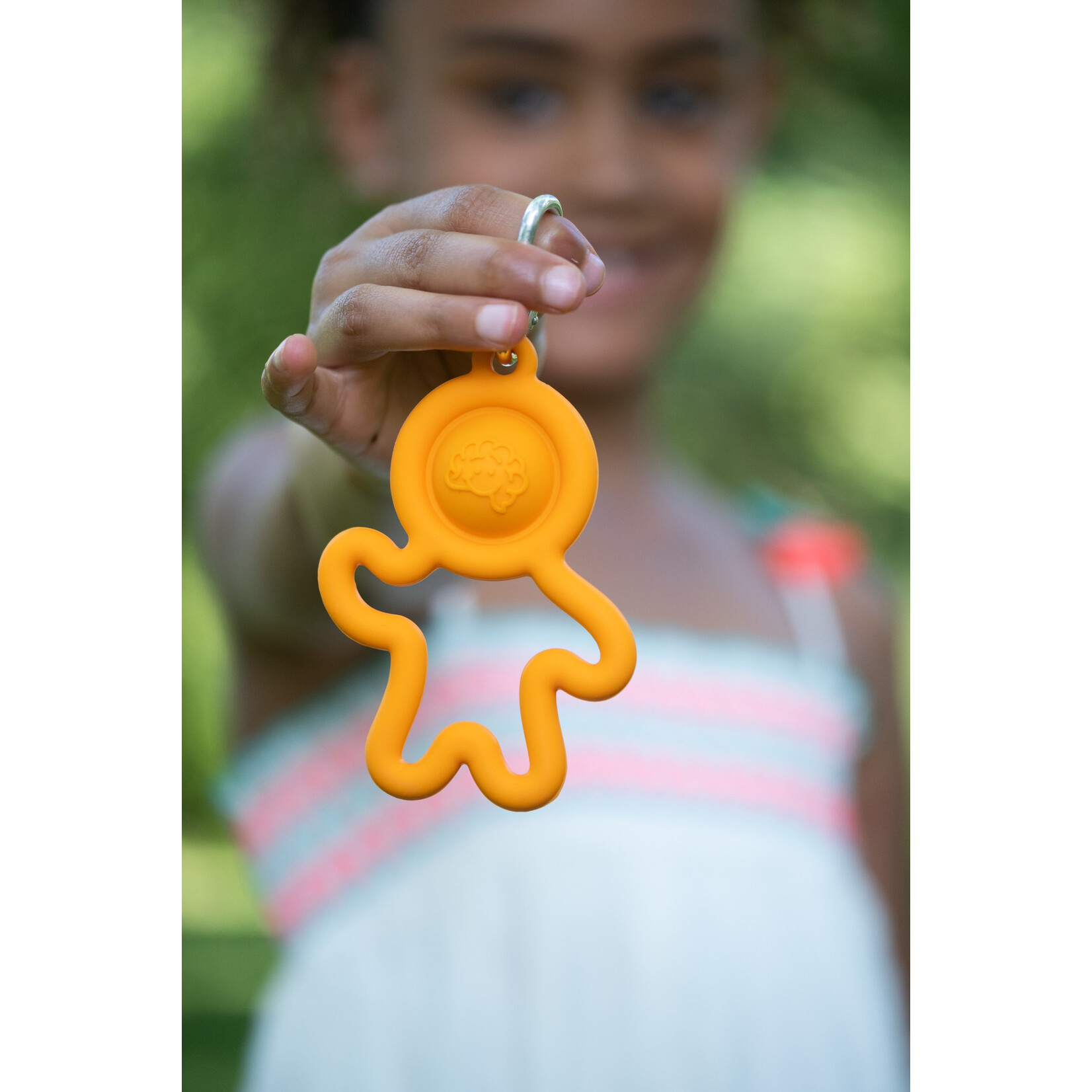 lil dimpl Keychain - Orange
