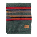 Pendleton Yakima Camp Full/Queen Blanket: Green Heather