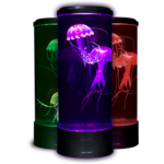 Electric Jellyfish Mood Light - Plugs In (Dimensions: 14High x 5Round)