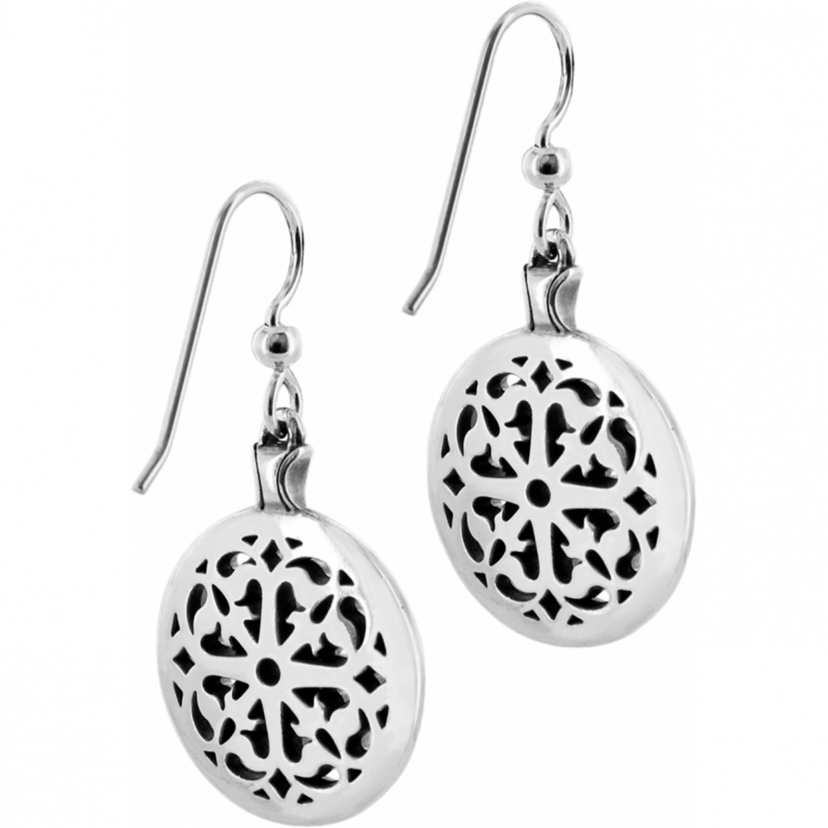 Brighton Ferrara French Wire Earrings: Silver