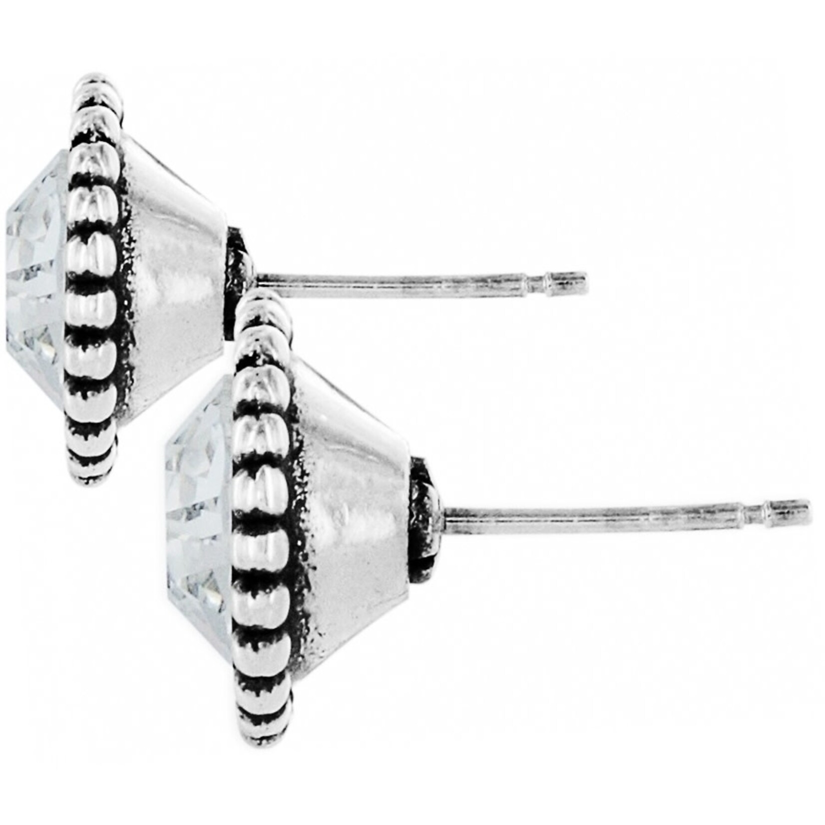 Brighton Twinkle Large Post Earrings: Silver