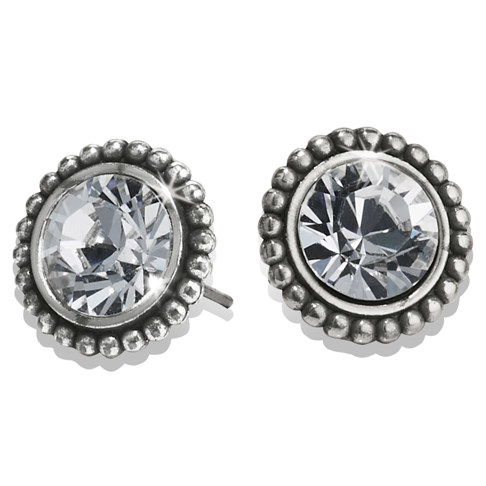 Brighton Twinkle Large Post Earrings: Silver