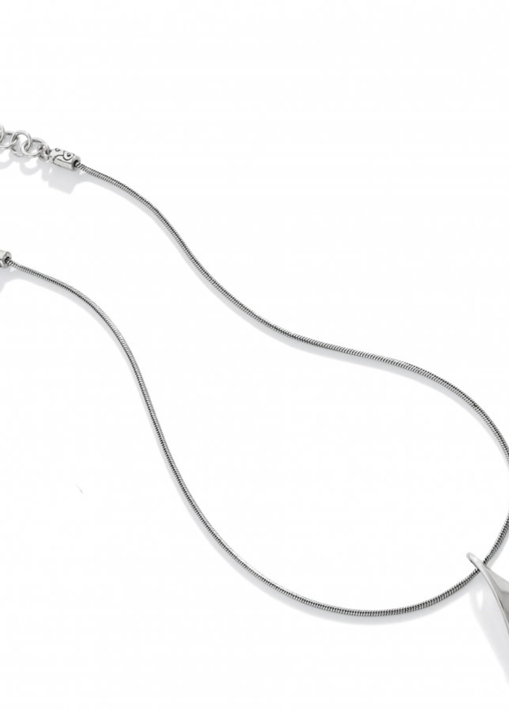 Brighton Twirl Necklace: Silver