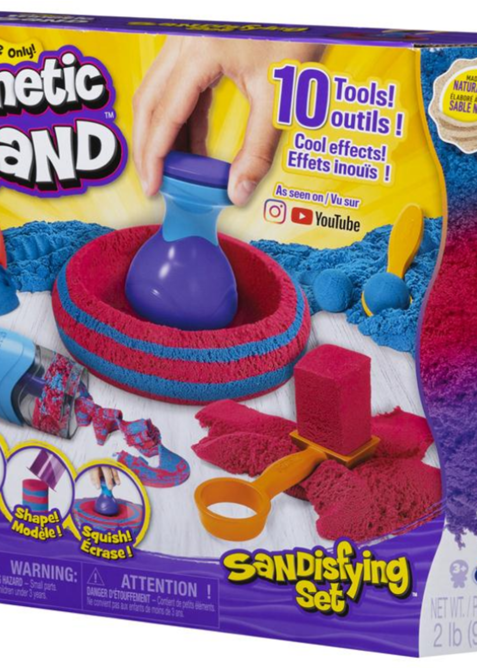 Kinetic Sand Kinetic Sand; Sandisfying Set