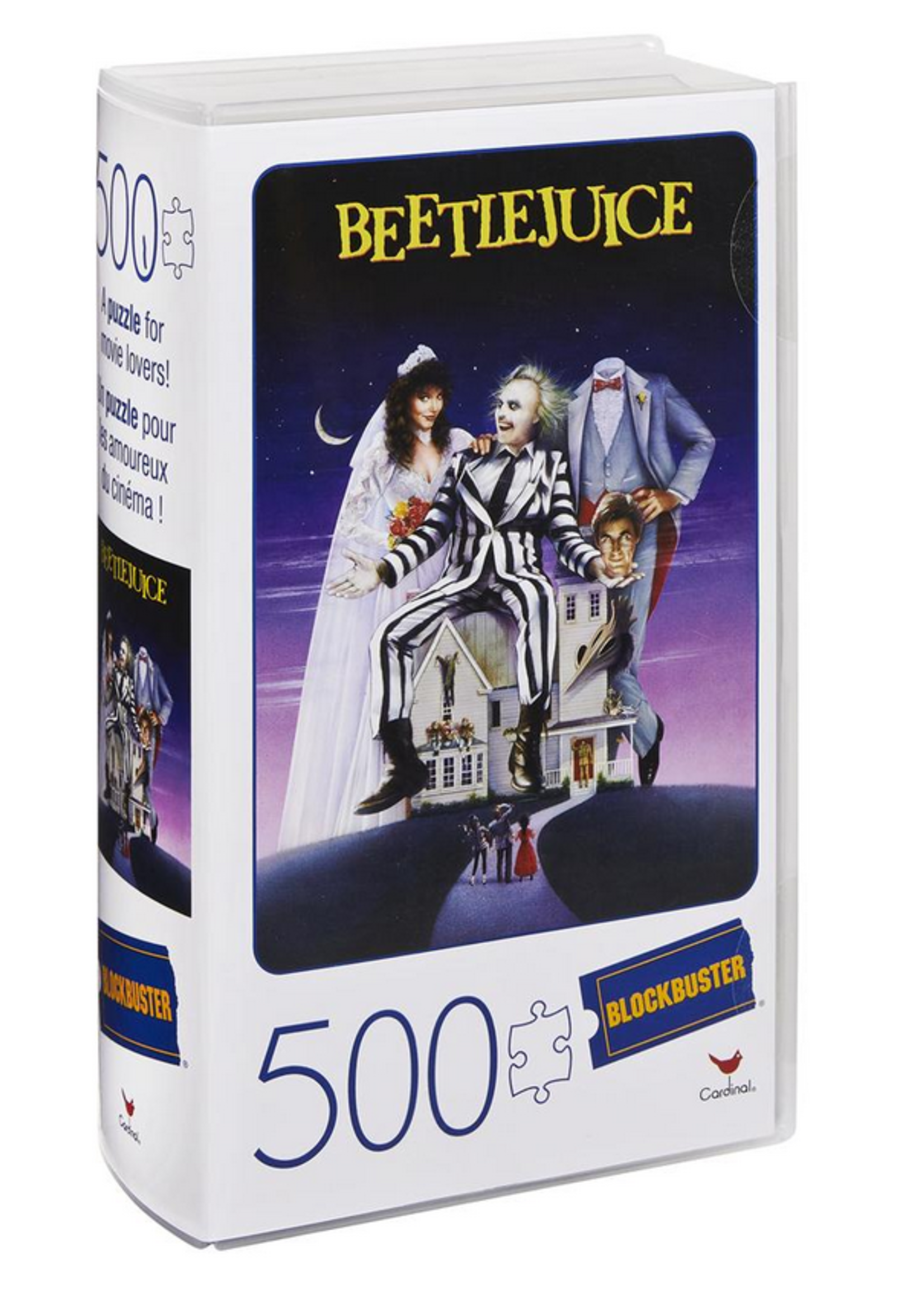 Spin Master Games 500-Piece Blockbuster Jigsaw Puzzle; Beetlejuice