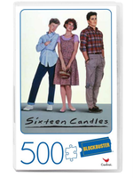 Spin Master Games Sixteen Candles Movie 500-Piece Puzzle in Plastic Retro Blockbuster VHS Video Case