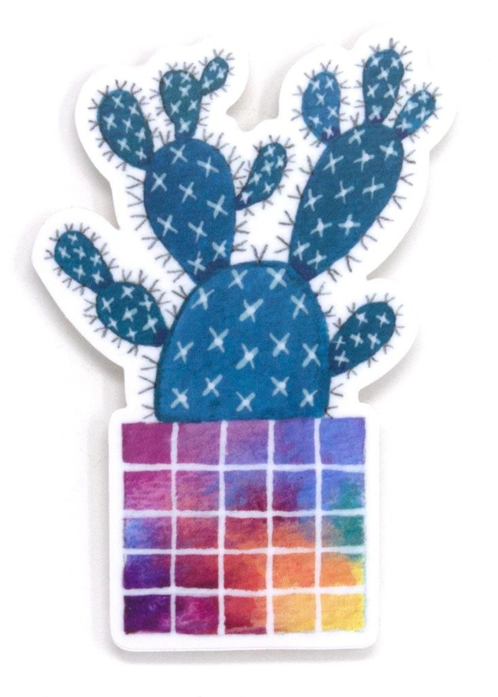 Cactus Club Prickly Cactus Sticker