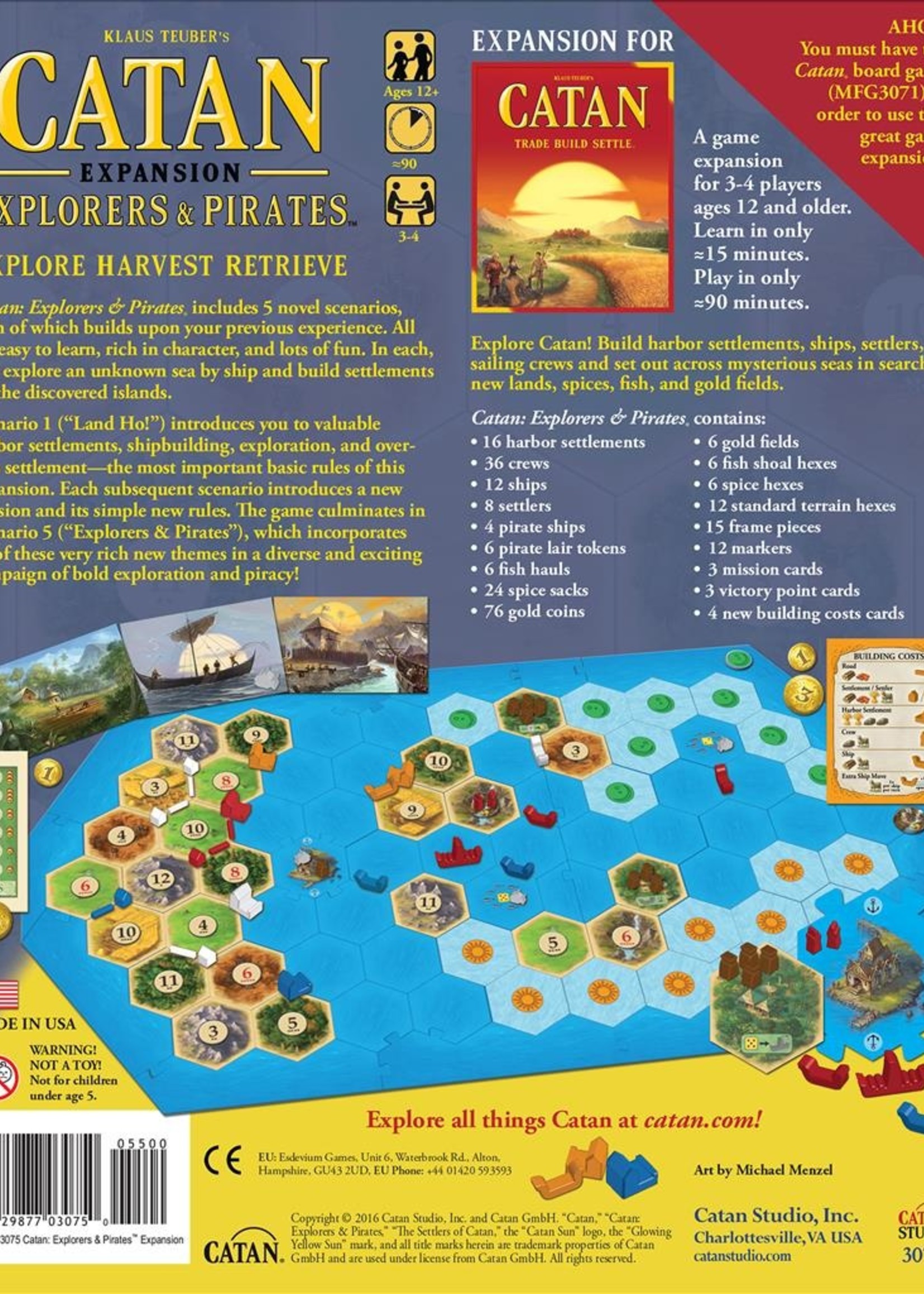 Catan: Explorers & Pirates Expansion