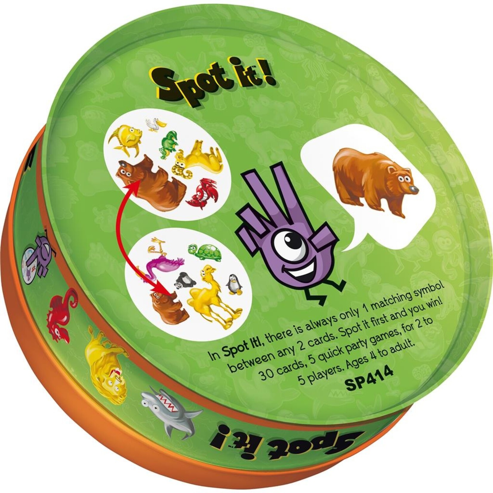 Spot it! Animals (Eco sleeve)