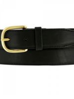 Brighton Aniline Glaze Belt: black