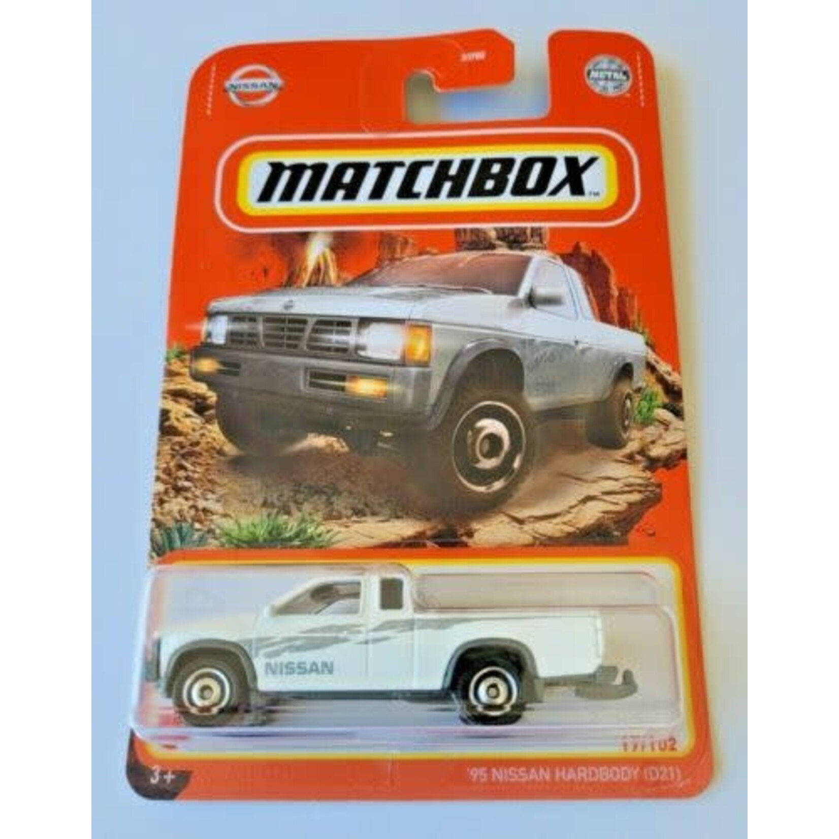 Mattel Matchbox Car: '95 Nissan Hardbody (D21)