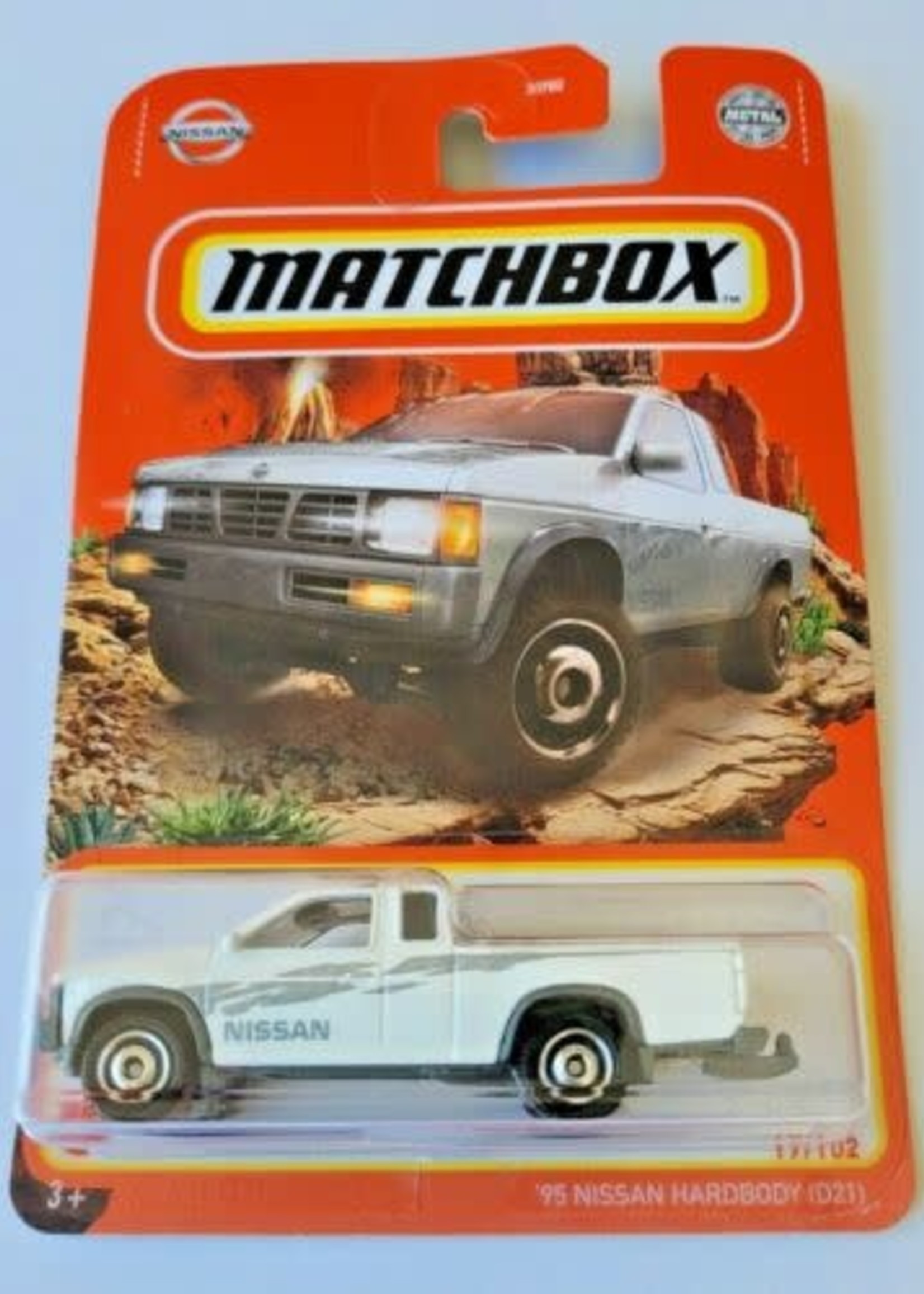 Mattel Matchbox Car: '95 Nissan Hardbody (D21)