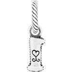 Brighton ABC Alphabet L Charm: silver