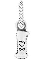 Brighton ABC Alphabet L Charm: silver