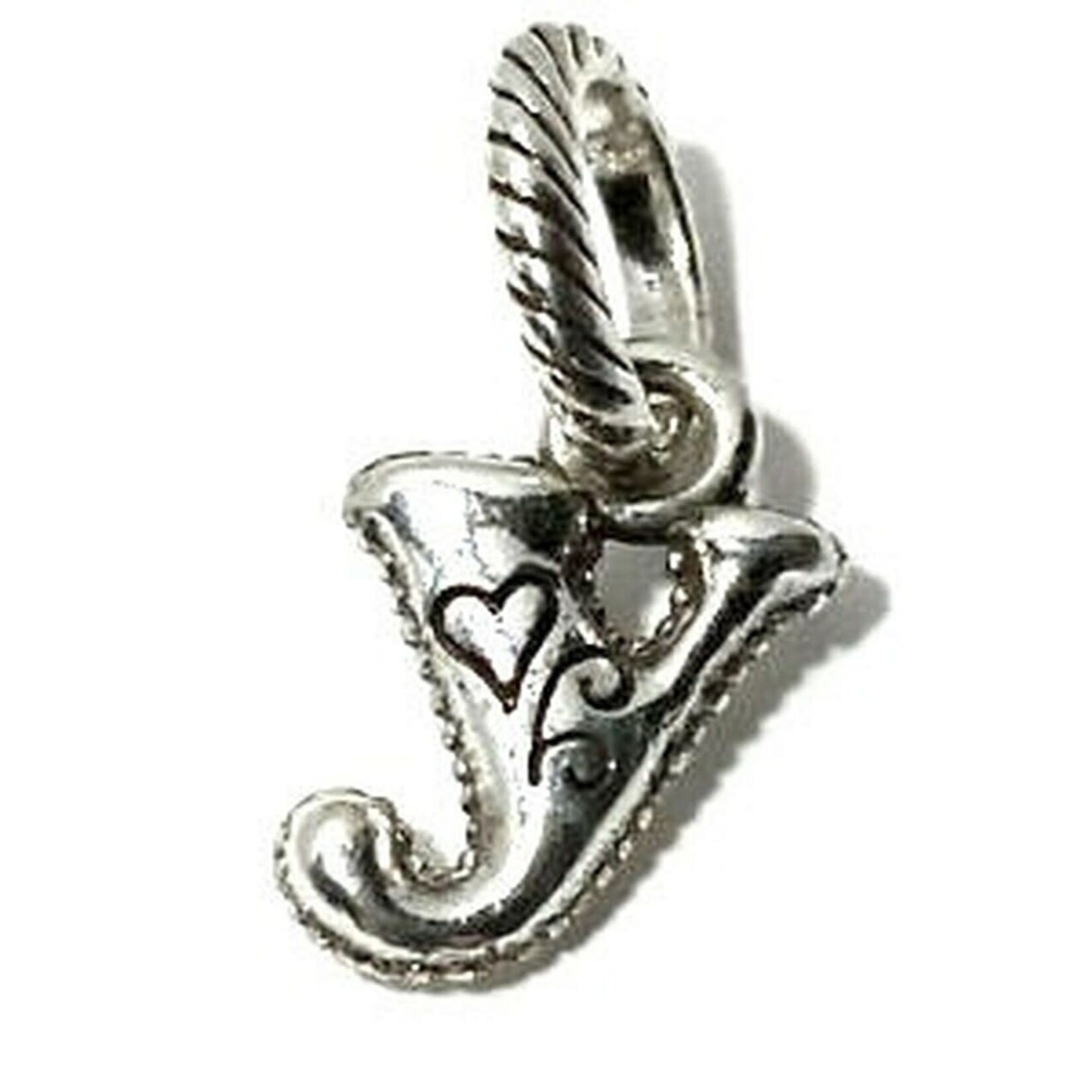 Brighton ABC Alphabet Y Charm: silver