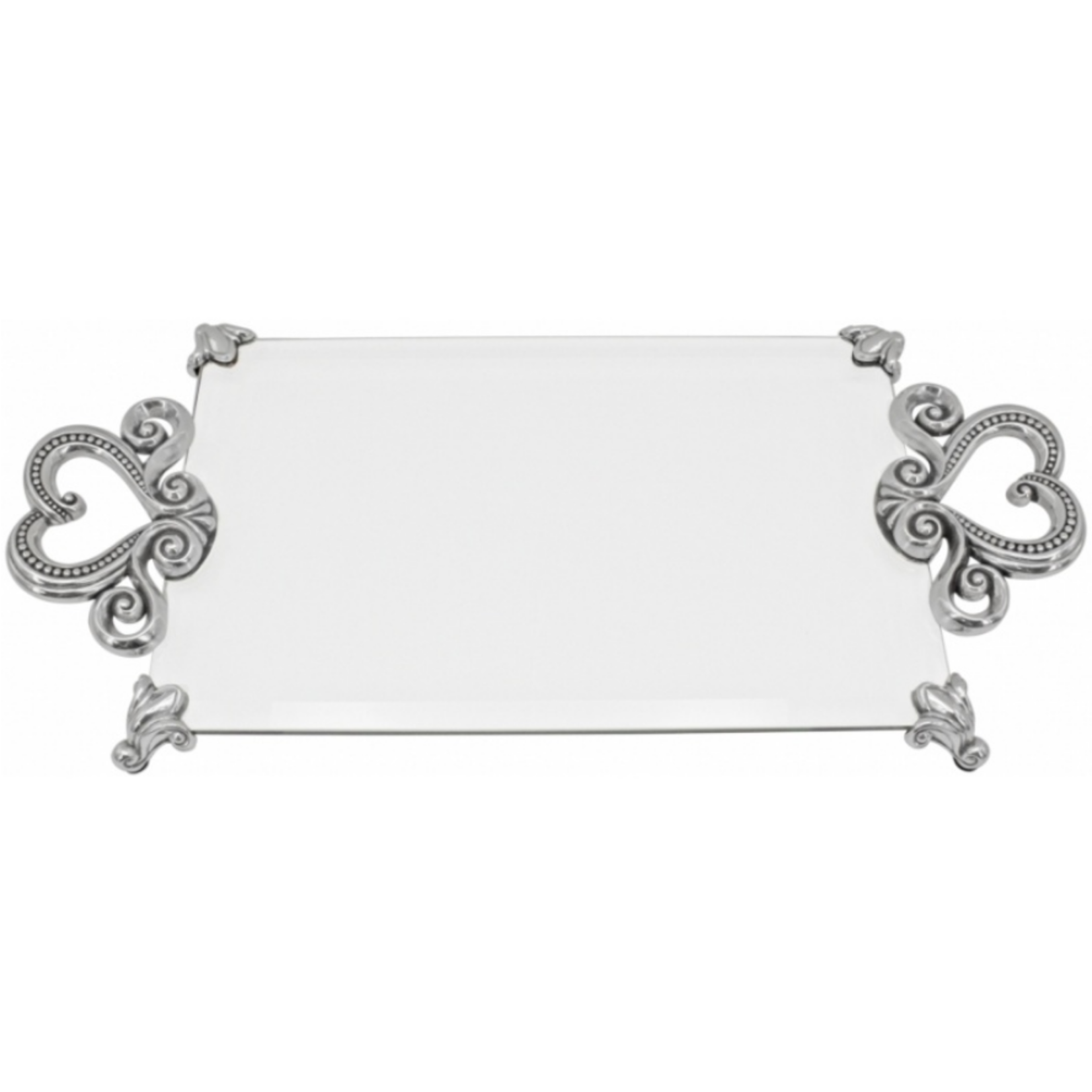 Brighton Marie Antoinette Tray: Silver