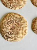 Beiko Ceramics Sunflower Plates - Large: Gun Metal