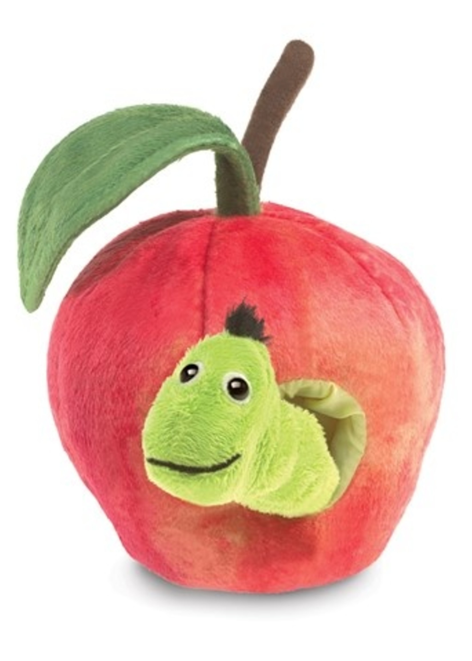 Folkmanis WORM IN APPLE