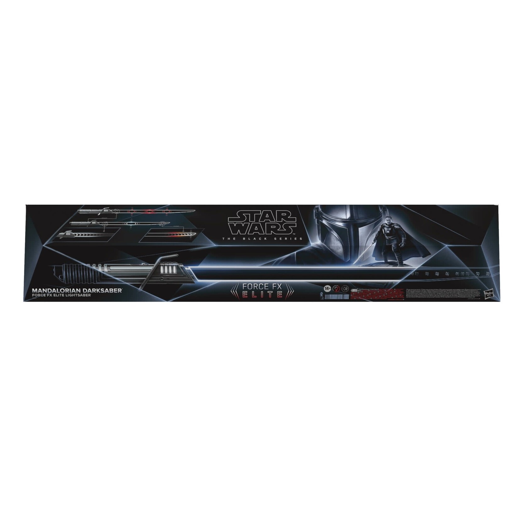 Star Wars Star Wars the Black Series: Mandalorian Darksaber Force FX Elite Lightsaber collectible