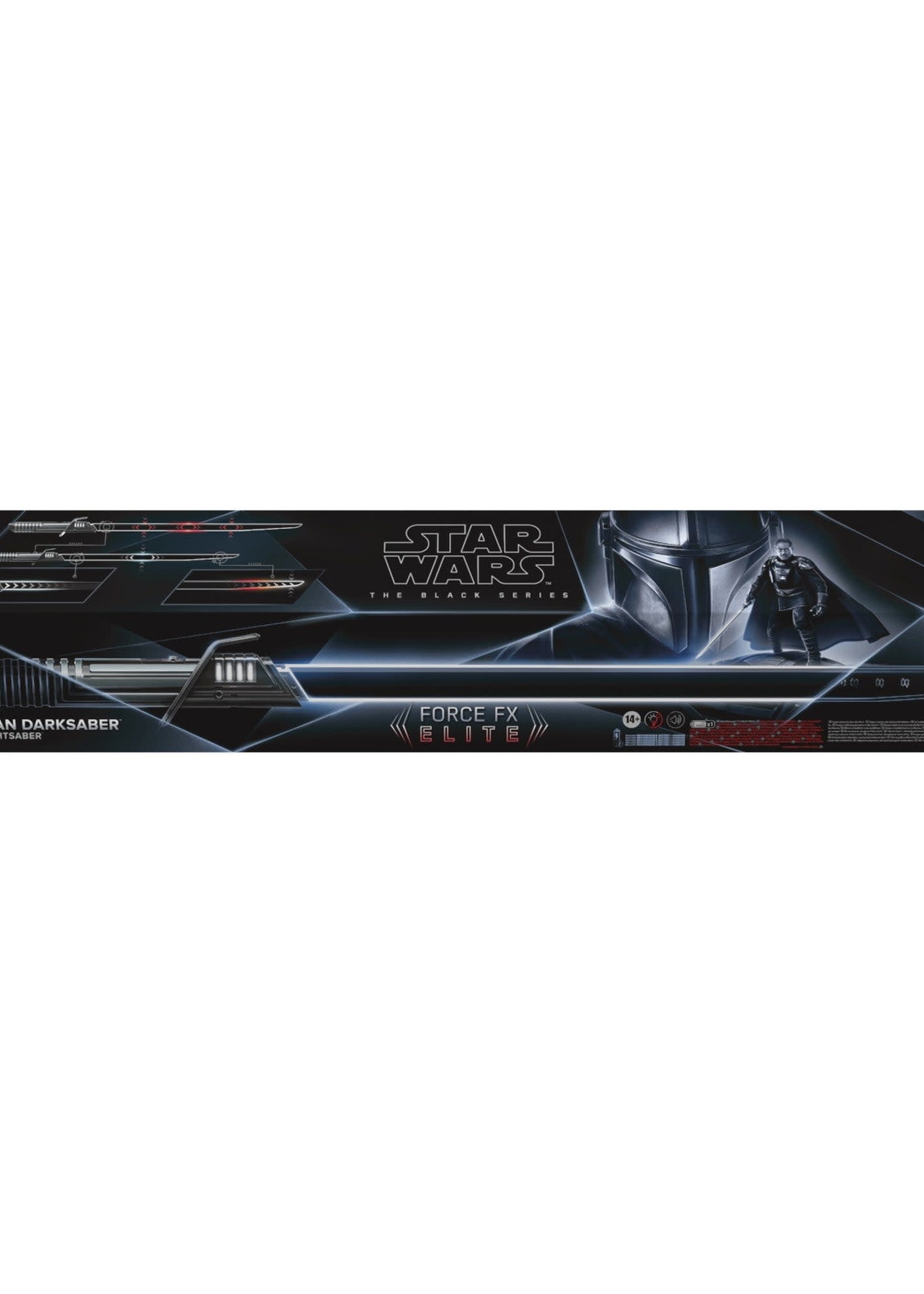 Star Wars Star Wars the Black Series: Mandalorian Darksaber Force FX Elite Lightsaber collectible