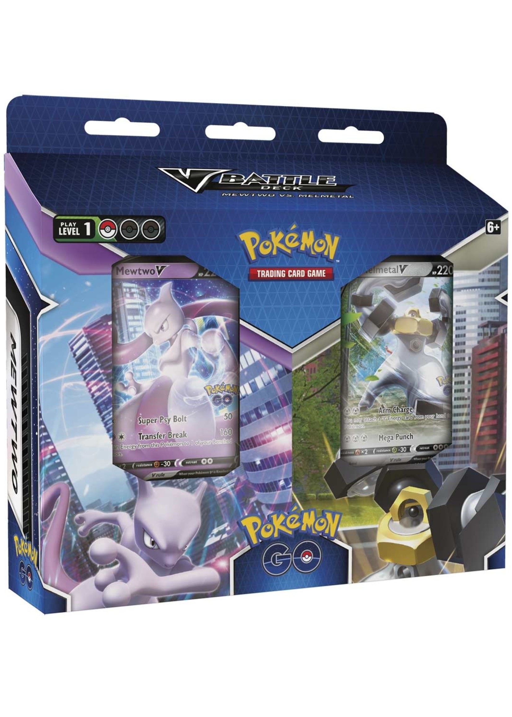 Pokemon Pokemon  GO: V Battle Deck: Mewtwo/Melmetal