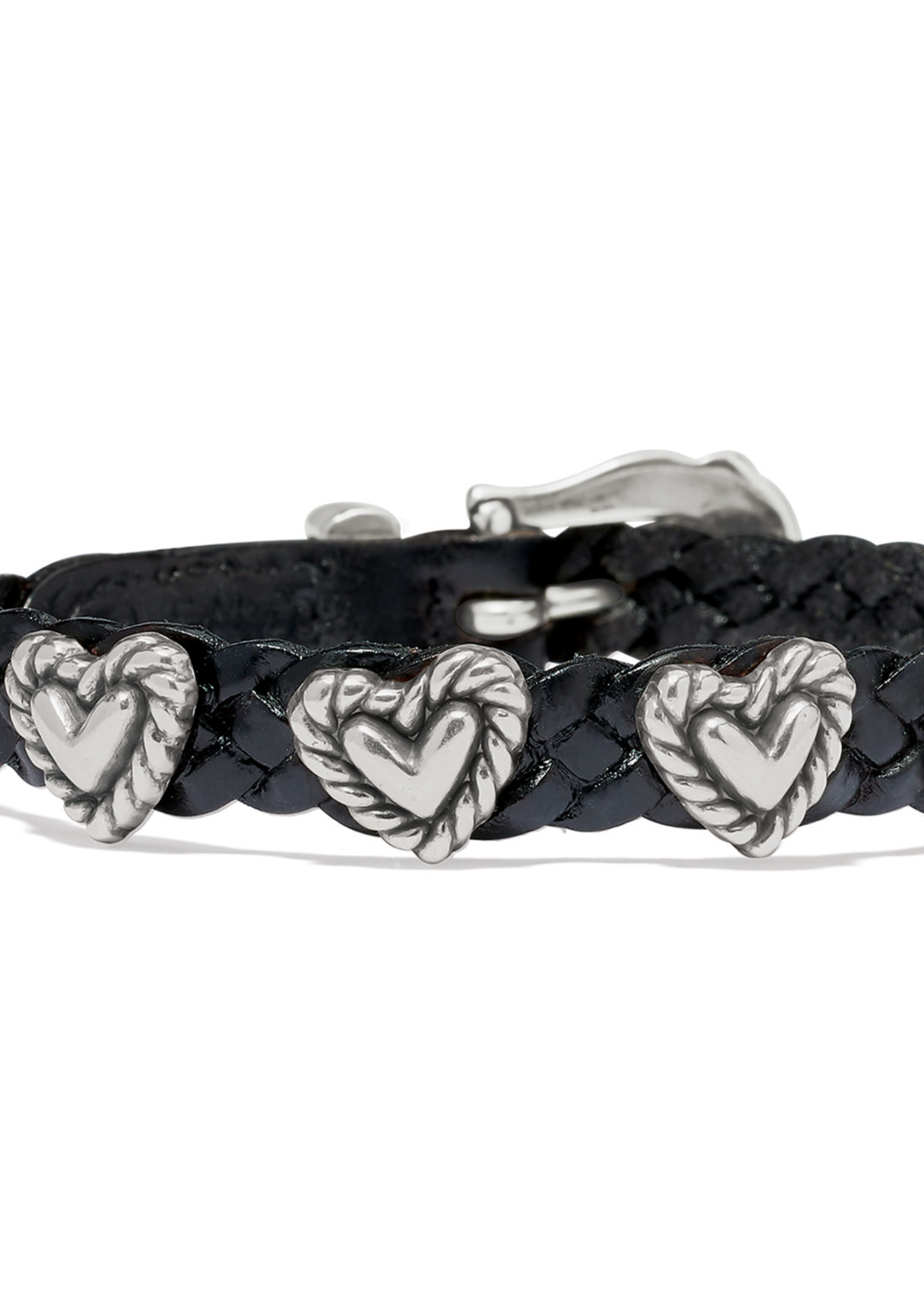 Brighton Roped Heart Braid Bandit Bracelet