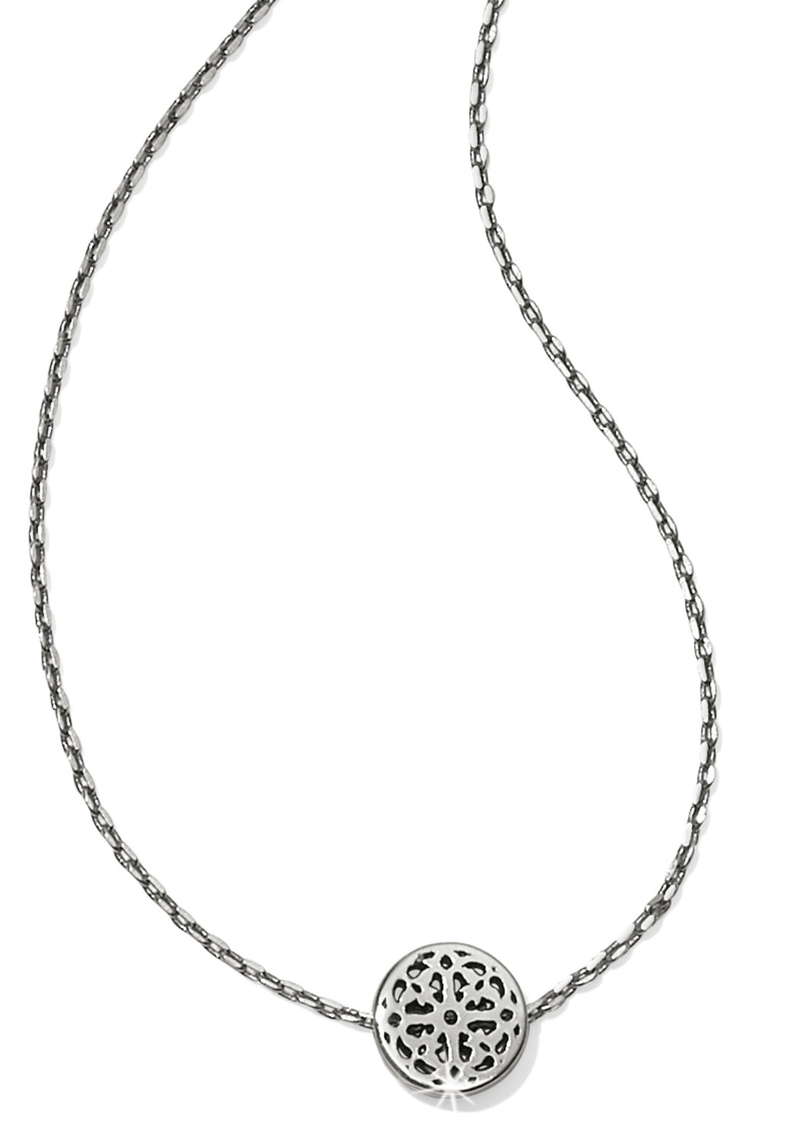 Brighton Ferrara Mini Necklace: Silver
