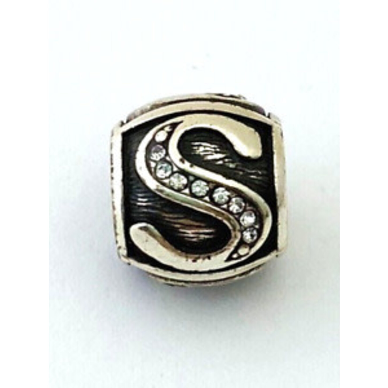 Brighton ABC Alpha Bead S: silver