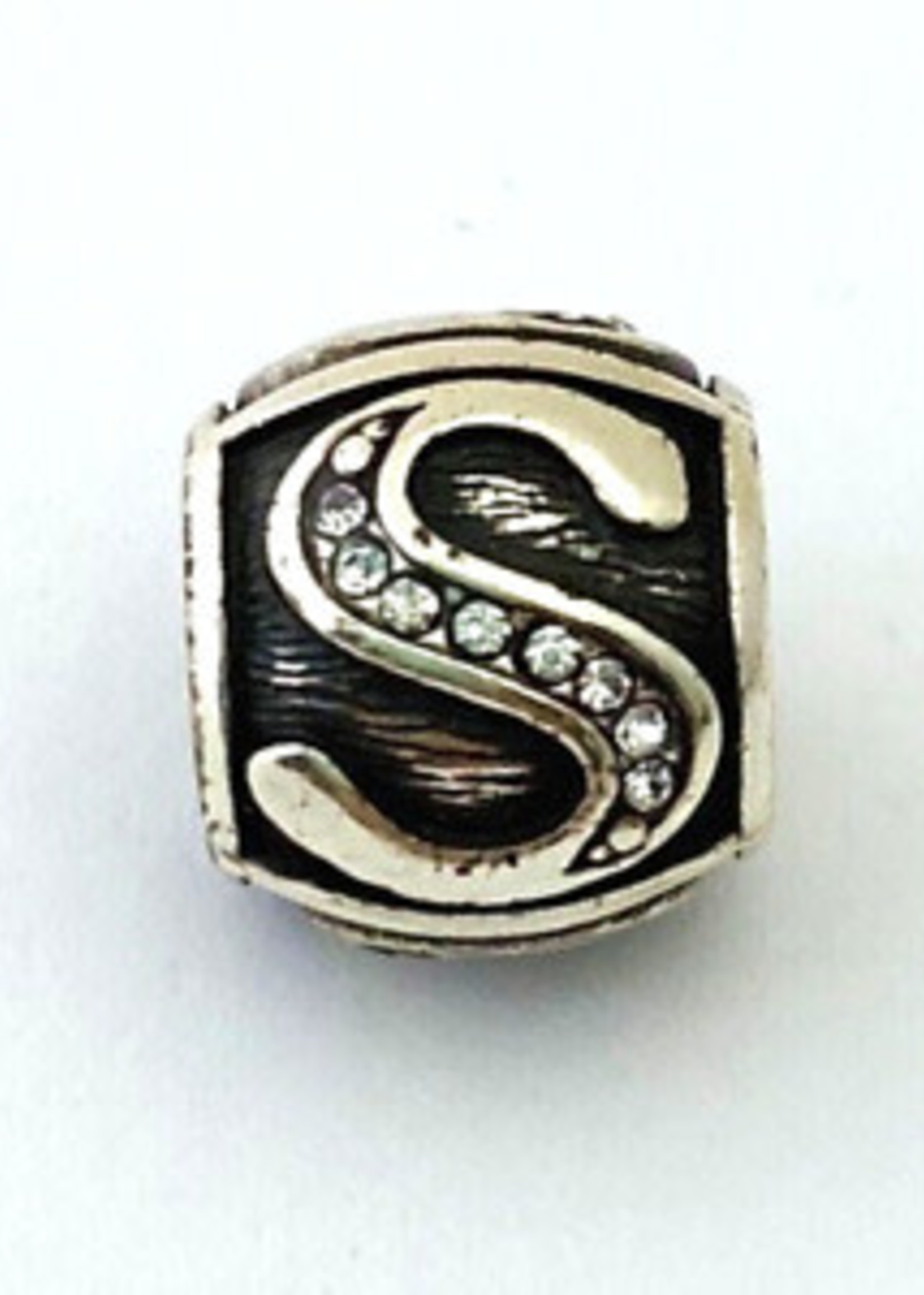 Brighton ABC Alpha Bead S: silver