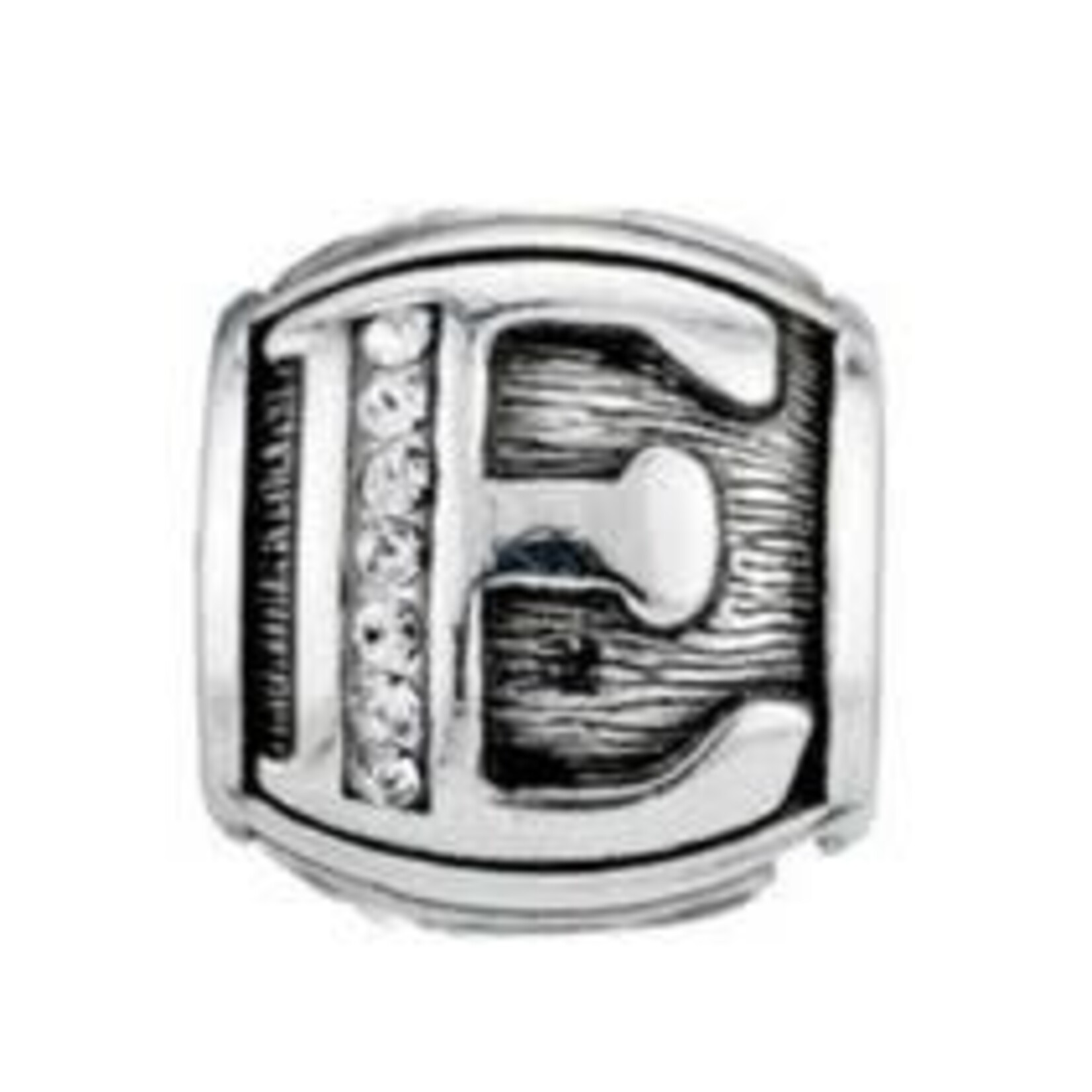 Brighton ABC Alpha Bead E: silver