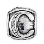 Brighton ABC Alpha Bead C: silver
