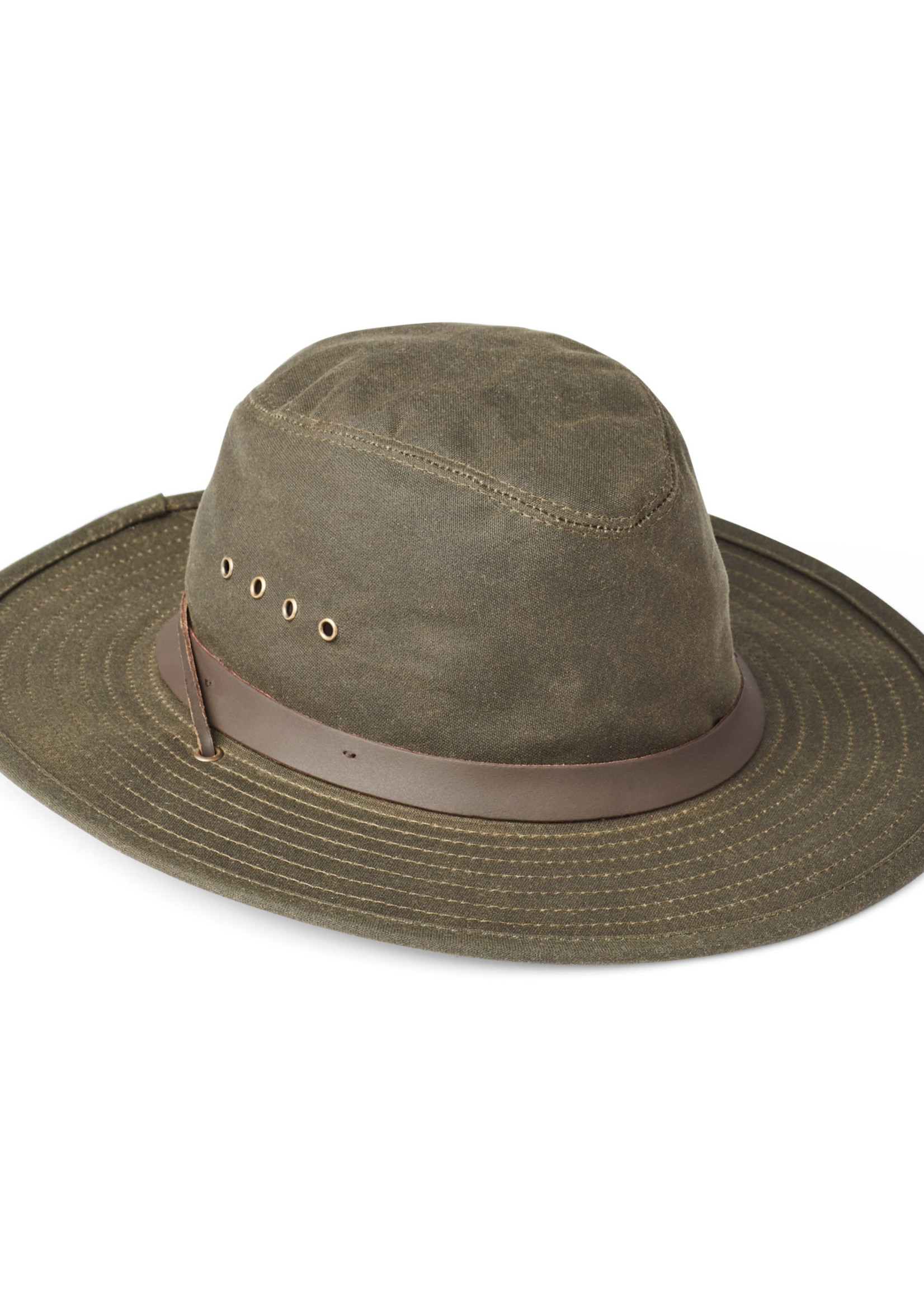 Filson Tin Bush Hat: OtterGreen