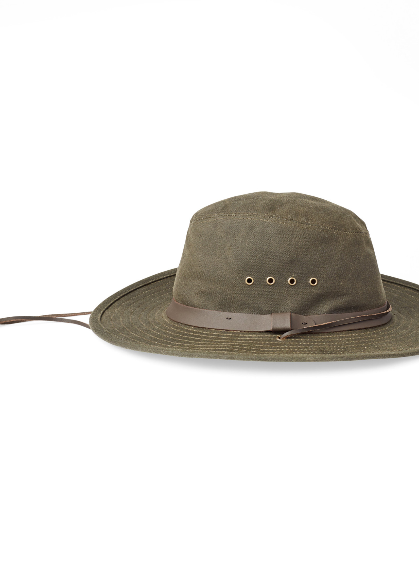 Filson Tin Bush Hat: OtterGreen