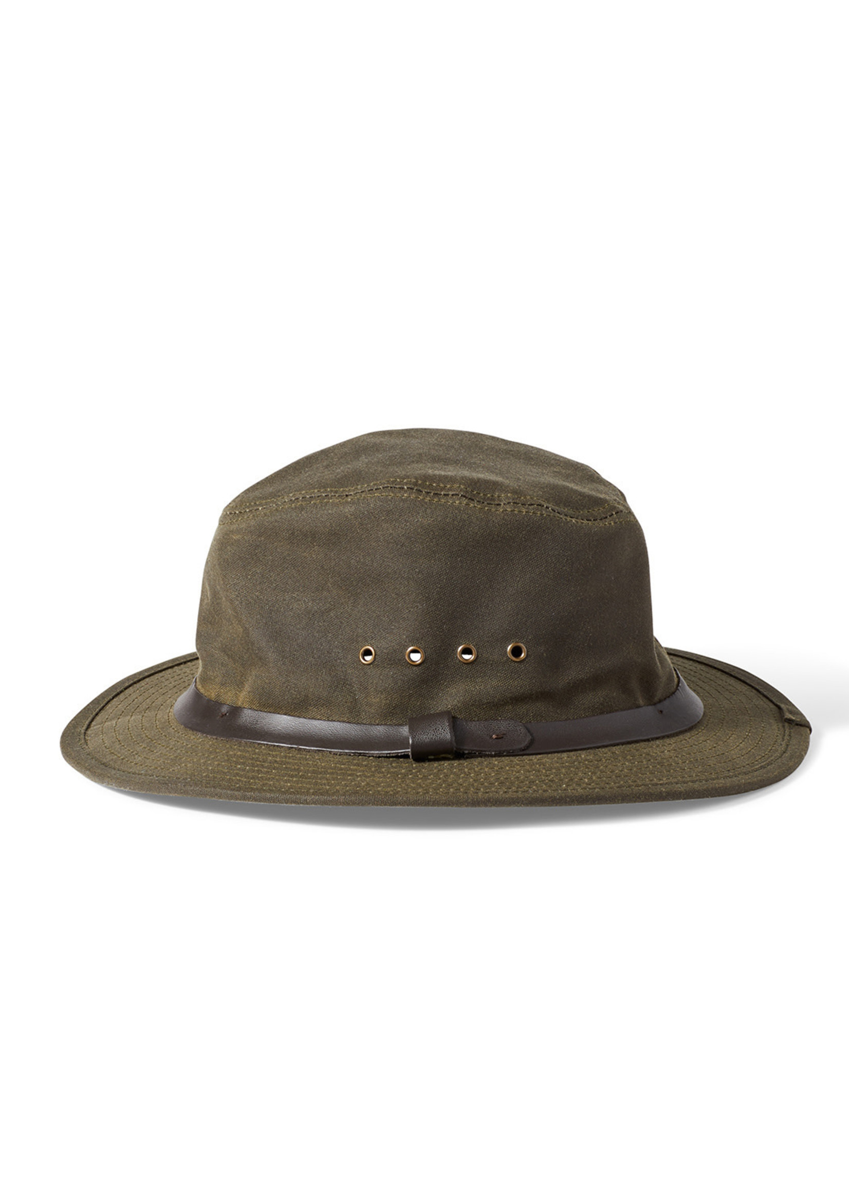 Filson Tin Packer Hat: OtterGreen