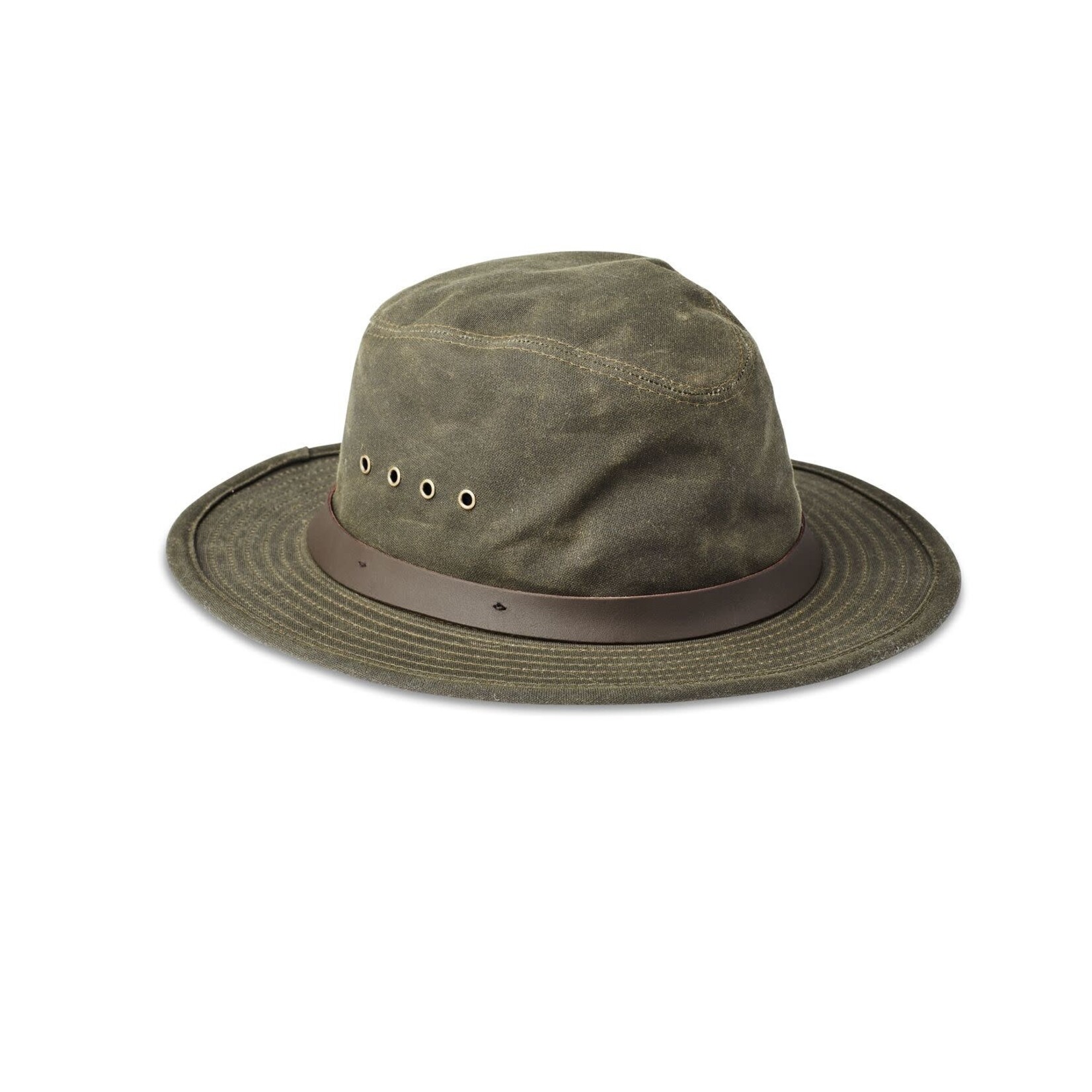 Filson Tin Packer Hat: OtterGreen