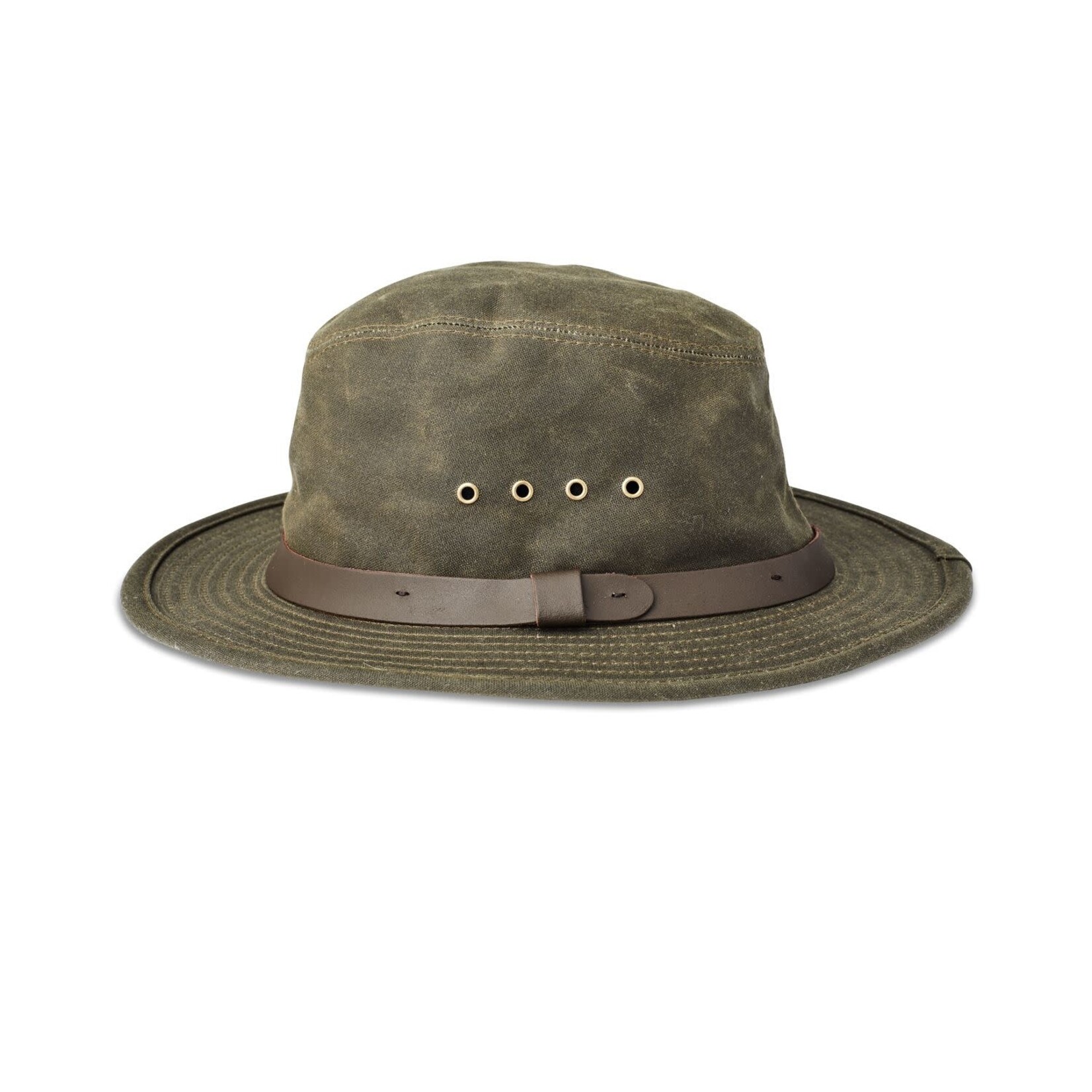 Filson Tin Packer Hat: OtterGreen