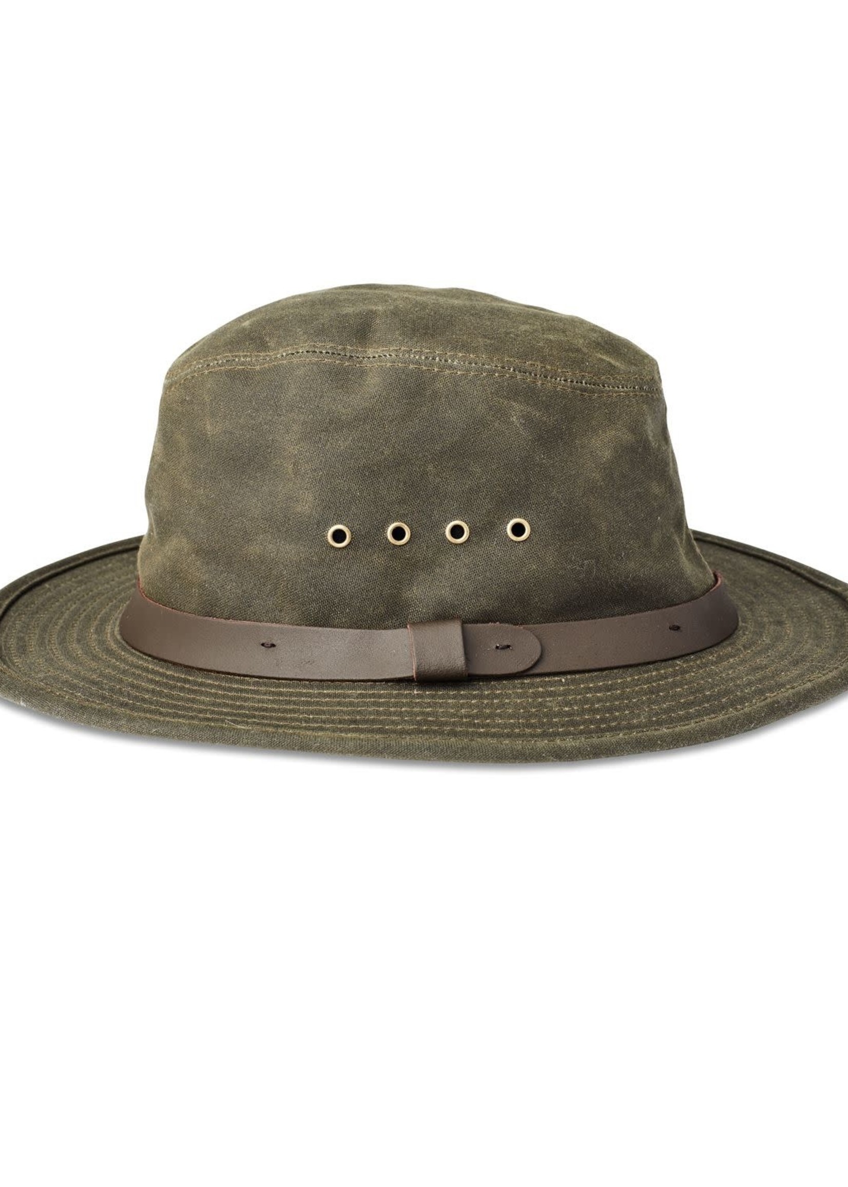 Filson Tin Packer Hat: OtterGreen