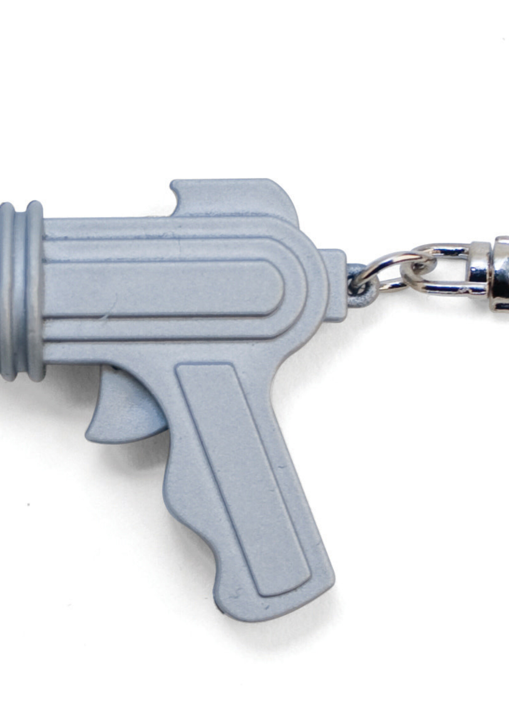 Kikkerland Design Inc SPACE GUN LED KEYCHAIN CARDED/CDU