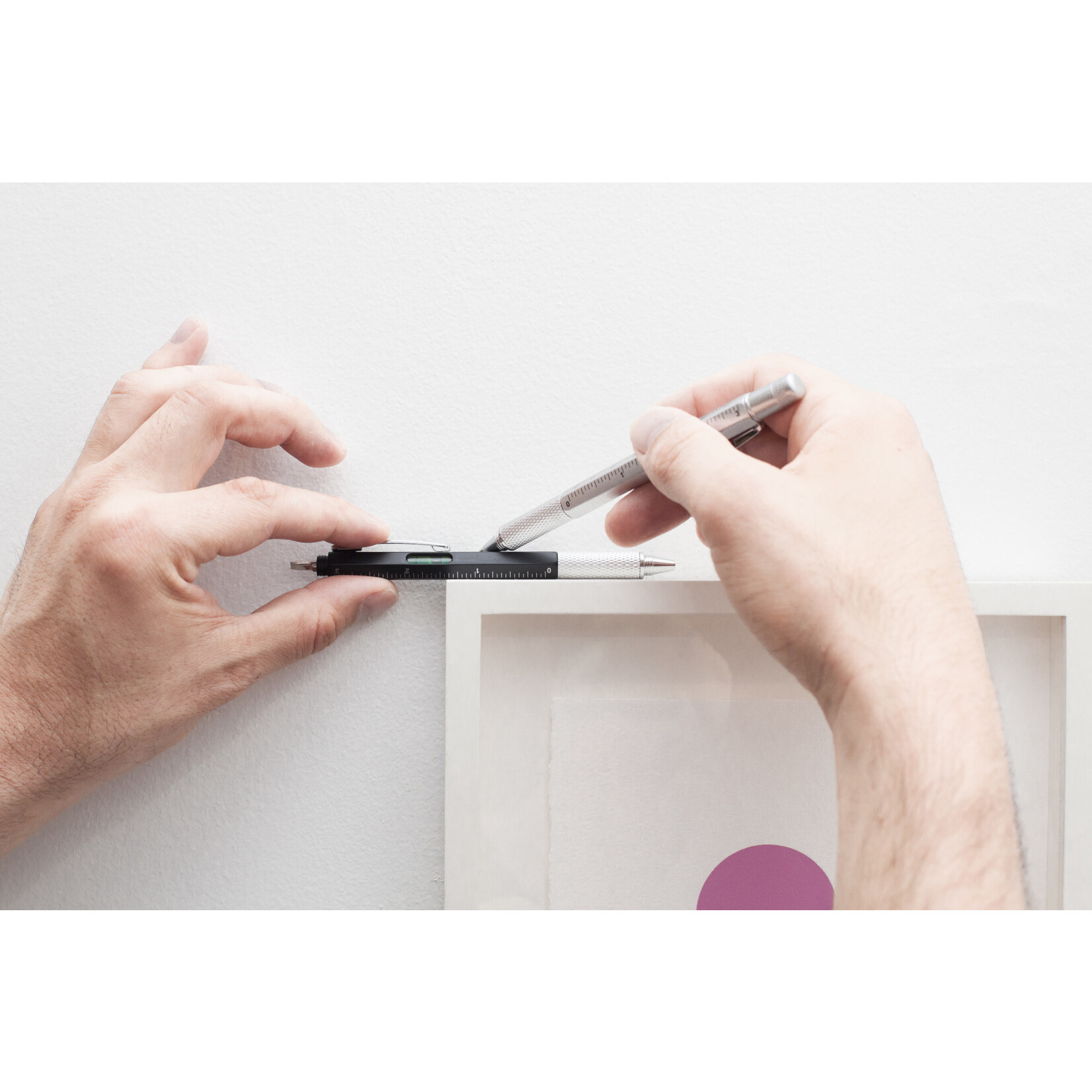 Kikkerland Design Inc PEN MULTI FUNCTION BLACK/SILVER