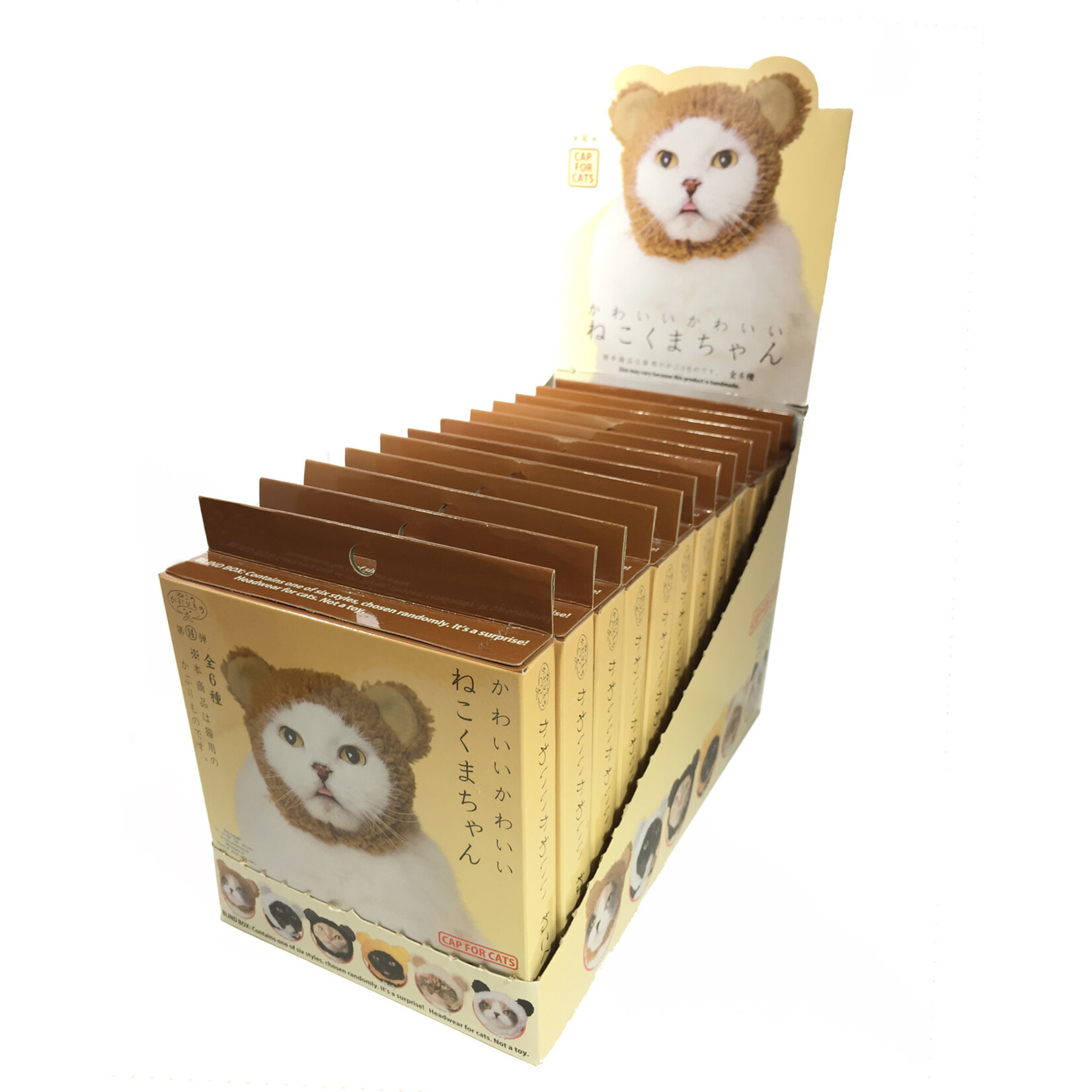 Kitan Club Kitan Club: Cat Cap Blind box (Bear)