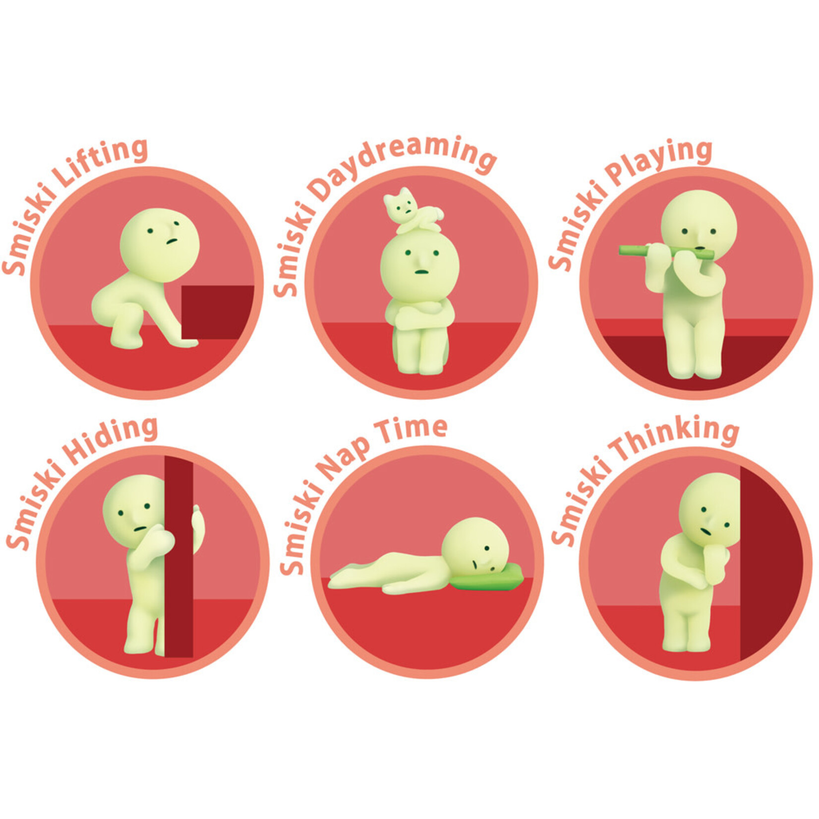 Dreams Smiski Mini Figure LIVING Series