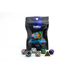 FanRoll Adopt a Misfit Metal Dice Set 16mm Polyhedral Dice Set