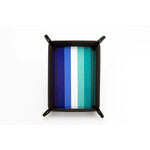 FanRoll Pride Velvet Dice Tray With Leather Backing - Gay Men